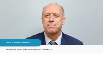 Thumbnail of video presentation where Stuart H. Isaacson, MD, discusses how NOURIANZ (istradefylline) works.